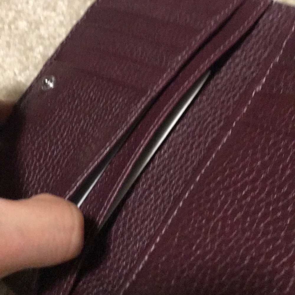 Marc Jacobs Wallet Purse In Burgundy - Picture 6 of 8